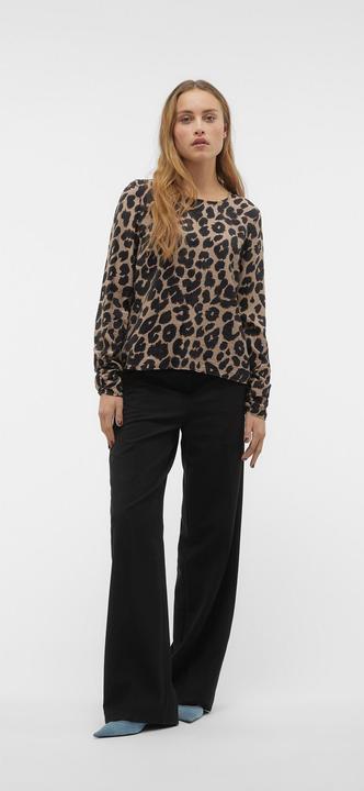 Image du produit Vero Moda Vmiris L/S Rouching Top Wvn Pop1 Ga Top (XS)