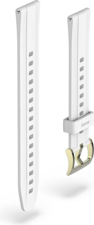 Produktbild Hama Armband zum Wechseln für Smartwatch 7000, Silikon, Weiss (Silikon)
