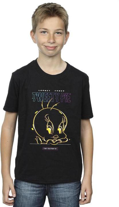 Immagine prodotto Looney Tunes Tweety Glitch Maglietta Ragazzi (152, 158)