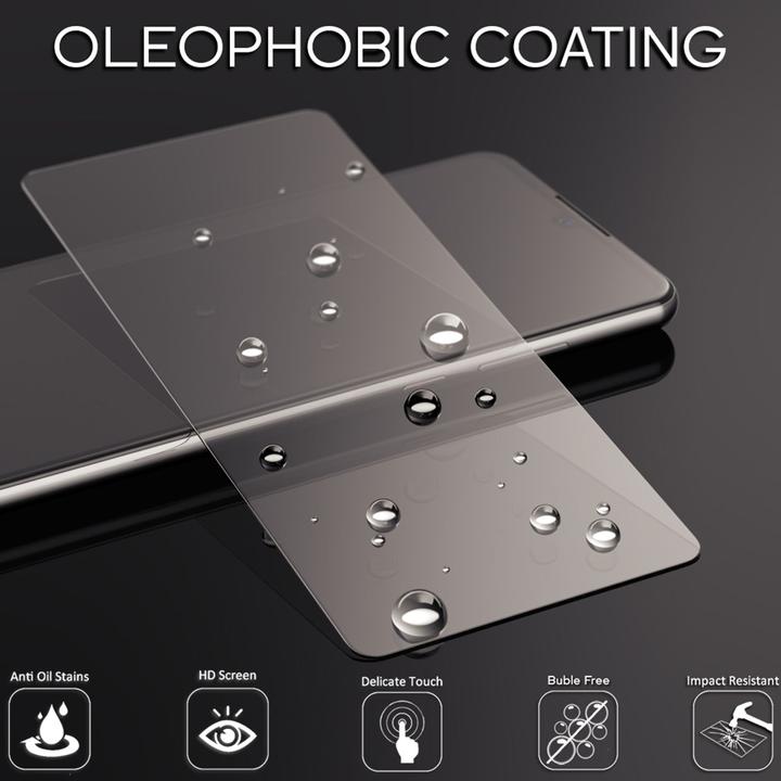 Actual product image Nalia Protective glass & applicator - set (2x) (2 Piece, Apple iPhone 11)