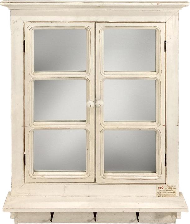 Actual product image HTI-Living Spiegel Fenster Vintage Weiss (57 x 78 cm)