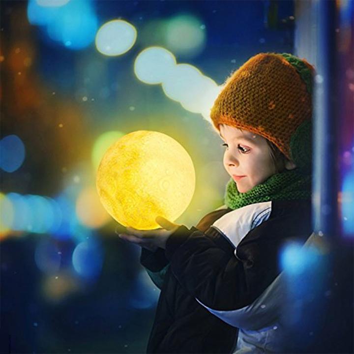 Immagine prodotto Cover-Discount Lampada LED luna dimmerabile 3D 15 cm