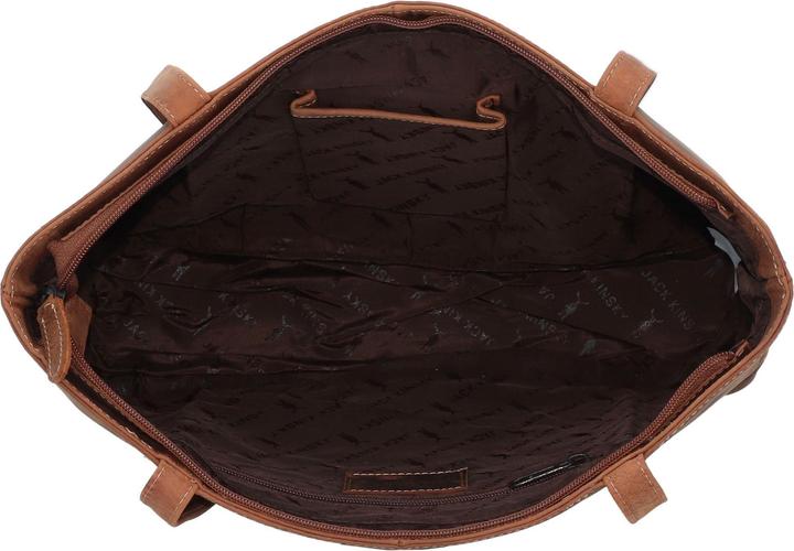 Actual product image Jack kinsky Baltimore 18 leather shoulder bag 34 cm