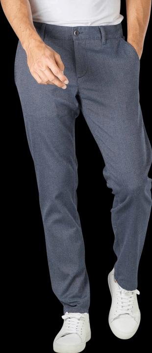 Alberto Lou-J Soft Wool Look Chino Regular Slim Fit Navy (W29/L32)