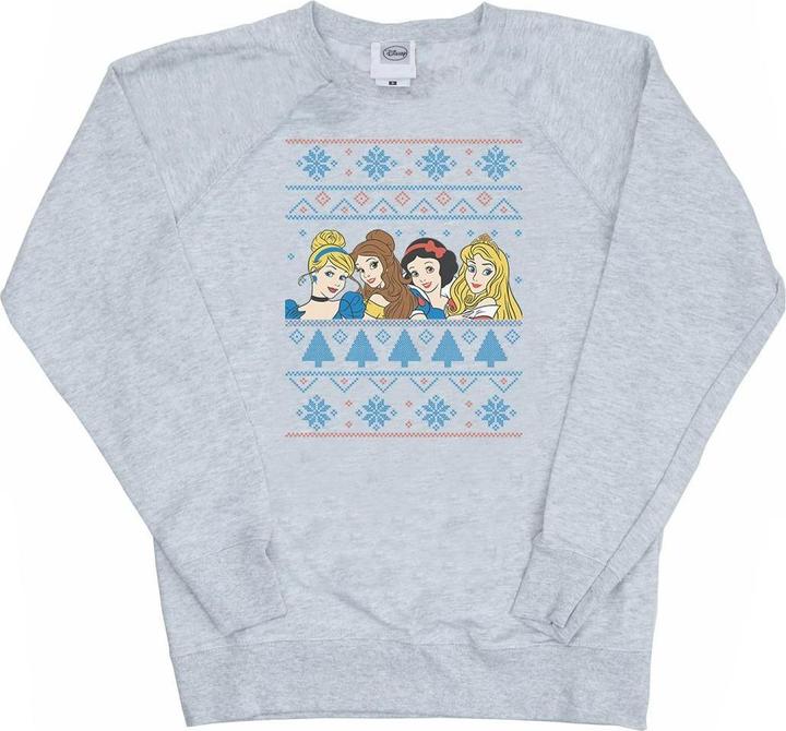 Disney Princess Christmas Faces Sweatshirt