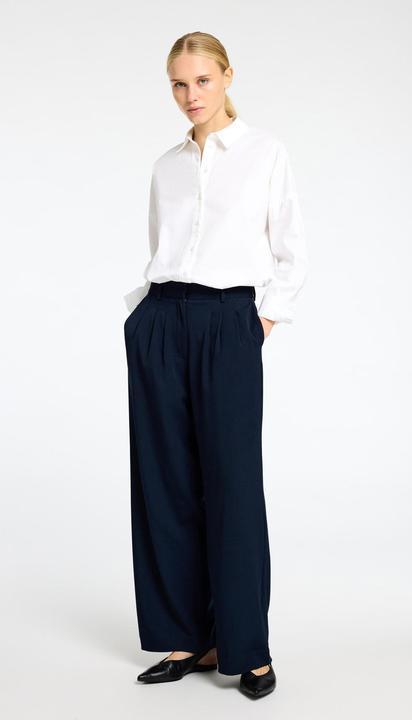 Actual product image Selected Femme Pleated trousers with wide leg (38)