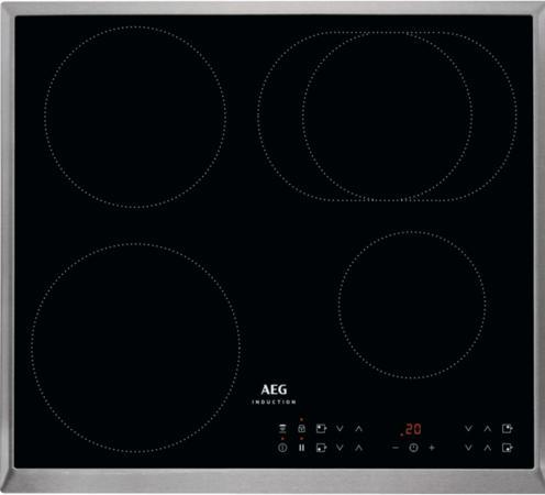 Produktbild AEG IKS6431AXB Autarkes Kochfeld / Induktion / Hob²Hood / 60 cm / Edelstahlrahmen / 4 Kochzonen / P