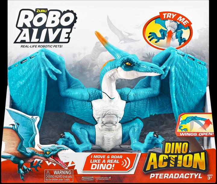 Actual product image Zuru ROBO ALIVE Dino Pterodactyl Action S1, Multi-coloured, 7173
