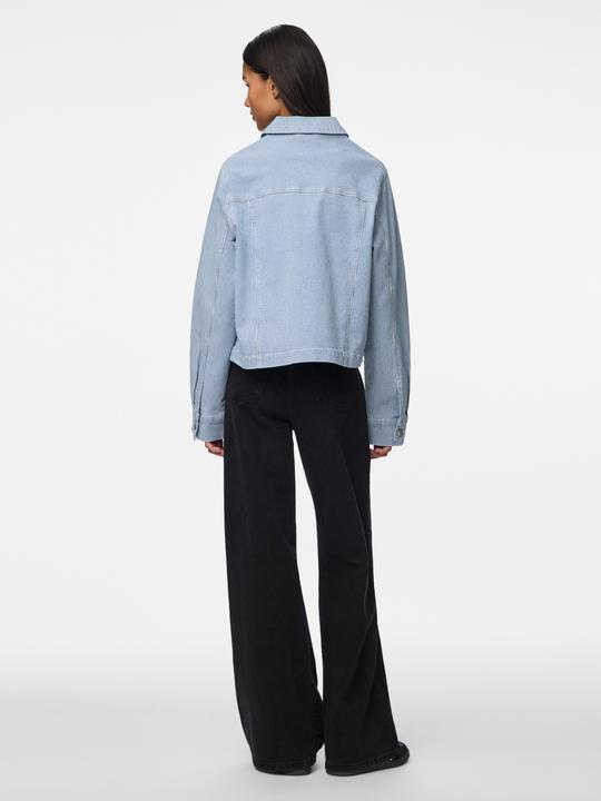 Actual product image Pieces PCBILLO GESTREIFTE Jeansjacke (XS)