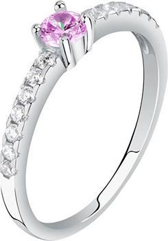 Actual product image La Petite Story Charming silver ring with zircons Silver LPS03AWV060 - Circuit: 56 mm (56)