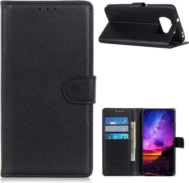 Image du produit MU Classic Série de couvertures de livres en cuir litchi (Xiaomi Poco X3 NFC)