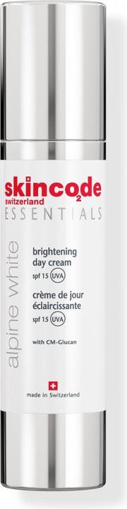 Immagine prodotto Skincode Essential Alpine White Brightening Day Cream SPF 15 (50 ml, Crema da giorno, SPF 15)
