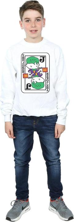 Produktbild Chibi Joker Playing Card Sweatshirt Jungen (128)
