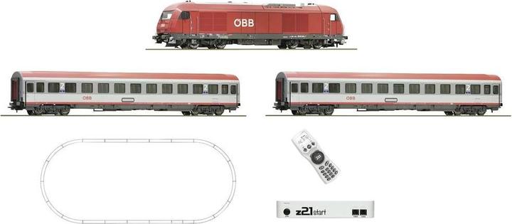 Actual product image Roco H0 Ro Z21 Start Digital set diesel locomotive Rh (Track H0)