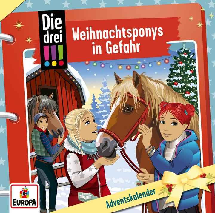 Image du produit Les trois TROIS SORTIES Calendrier de l'Avent Le poney de Noël en danger