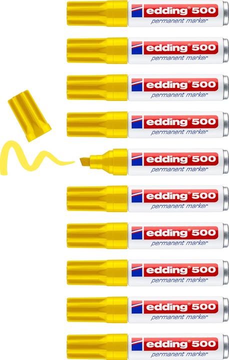 Image du produit Edding 500 (Jaune, 2 mm, 1 x)