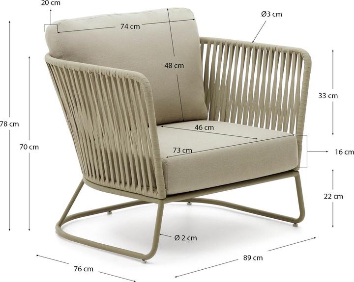 Produktbild Kave Home Saconca