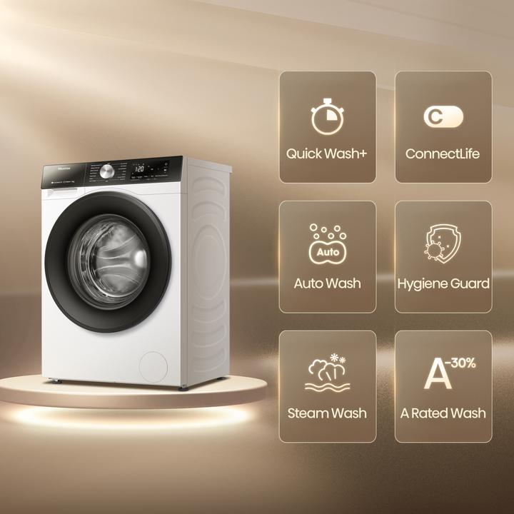 Image du produit Hisense WF3S9043BW3 (9 kg, Gauche)
