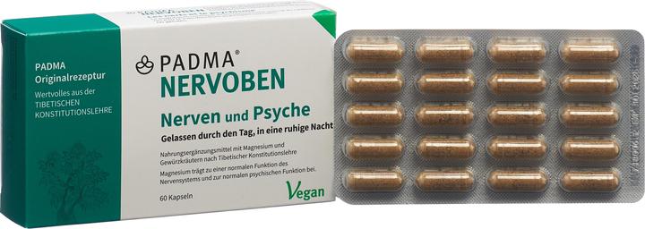 Image du produit Padma Nervoben (60 pièce(s), Capsules, 56 g)