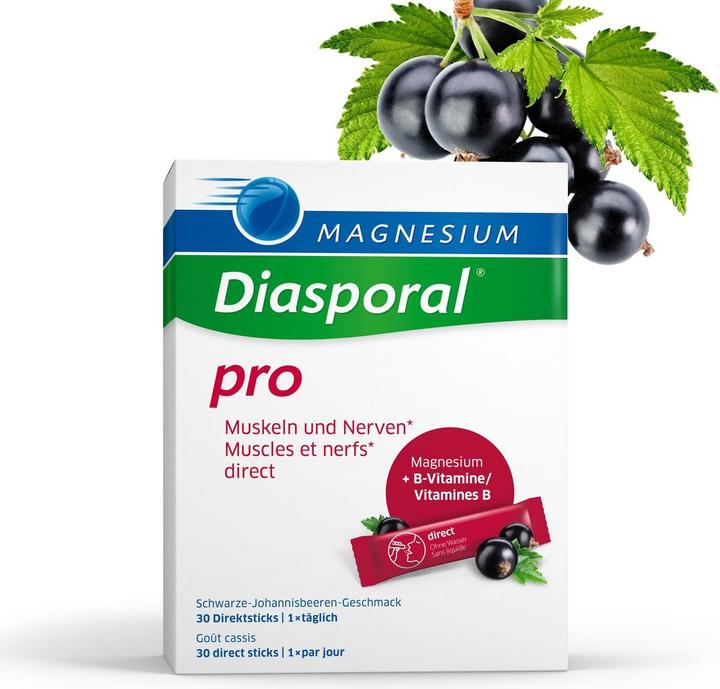 Produktbild magnesium diasporal Active (30 Stück, Granulat, 90 g)