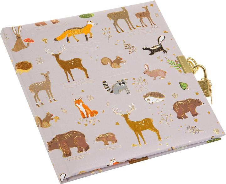 Image du produit Goldbuch Journal avec château Woodland Turnowsky (16,5 x 16,5 cm, Blanc, Couverture rigide)