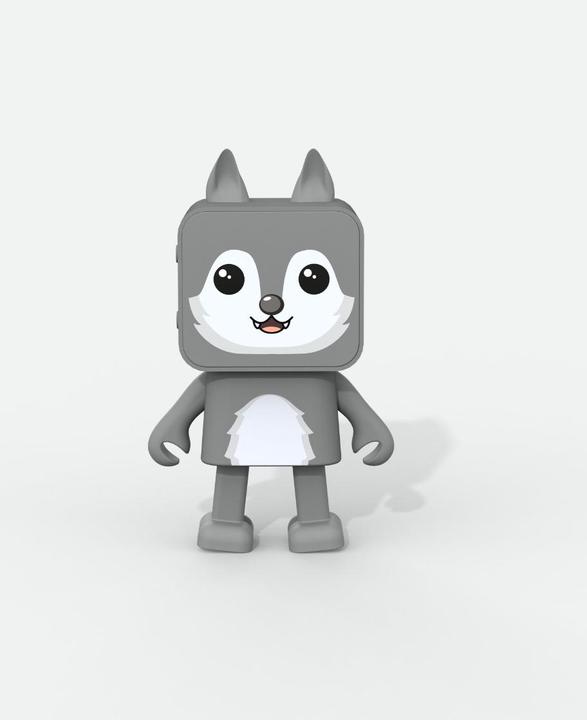 Image du produit Mobility on Board Dancing Animal speaker - Loup (4 h, Fonctionnement sur batterie)