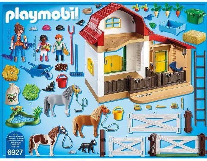 Immagine prodotto Playmobil Fattoria dei pony (6927, Paese Playmobil)
