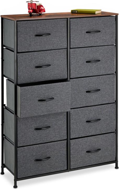 Immagine prodotto Relaxdays Cassettiera (85,5 x 30 x 120 cm)