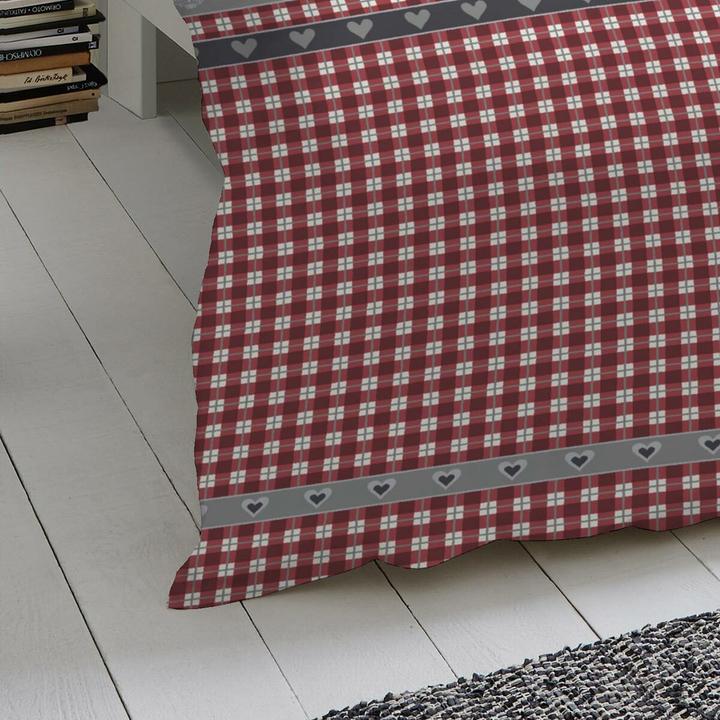 Image du produit Traumschlaf Coeurs de la campagne (Set de linge de lit, 155x220 cm + 80x80 cm)