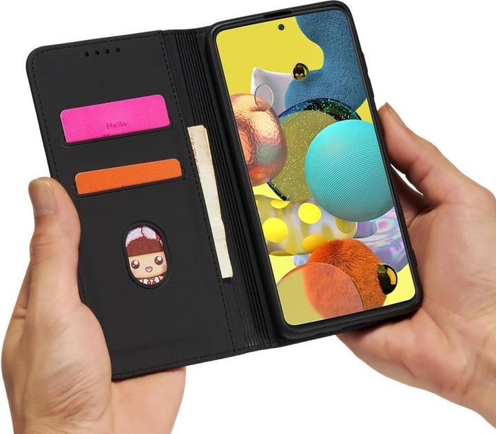 Immagine prodotto Hurtel Custodia a calamita per Samsung Galaxy A13 5G Pouch Wallet Card Holder Nero (Samsung Galaxy A13 5G)