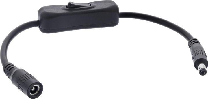 Produktbild InLine DC Kabel mit Schalter (0.20 m)