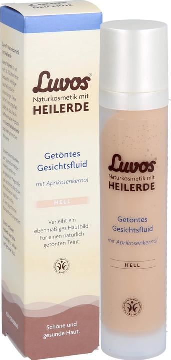 Produktbild Luvos Getöntes Gesichtsfluid hell Naturkosmetik mit Heilerde (50 ml, Getönte Tagescreme)