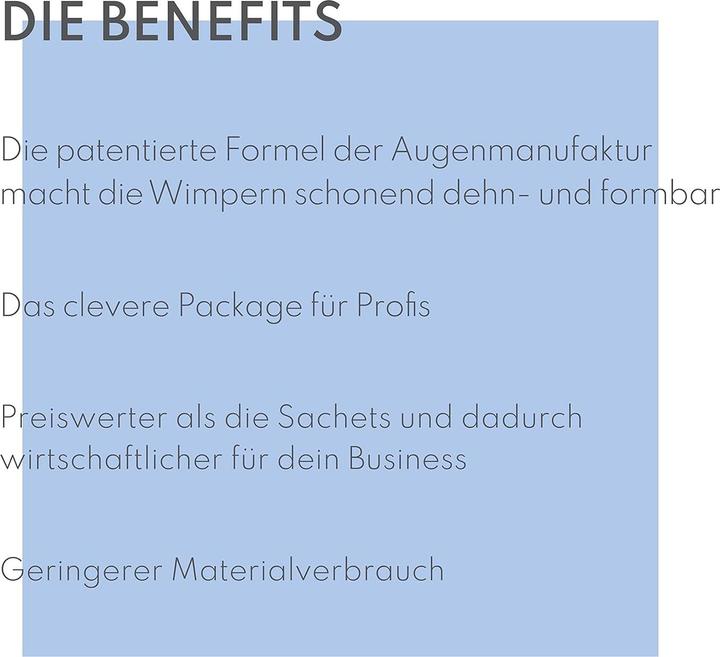 Produktbild Augenmanufaktur Wimpernlifting Duo Set (5 ml)