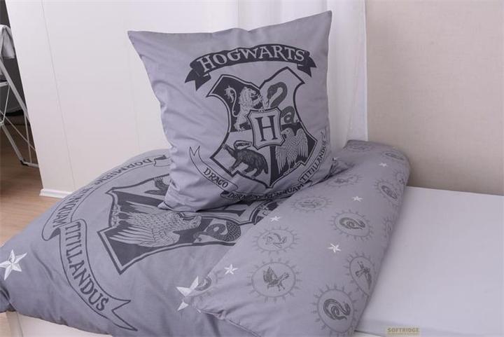 Actual product image Herding Harry Potter bed linen grey 135 x 200 cm / 80 x 80 cm