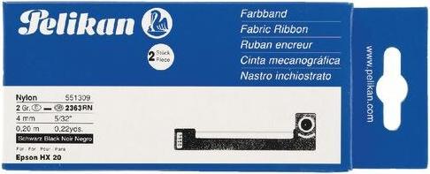 Actual product image Pelikan Ribbon nylon re-ink. black