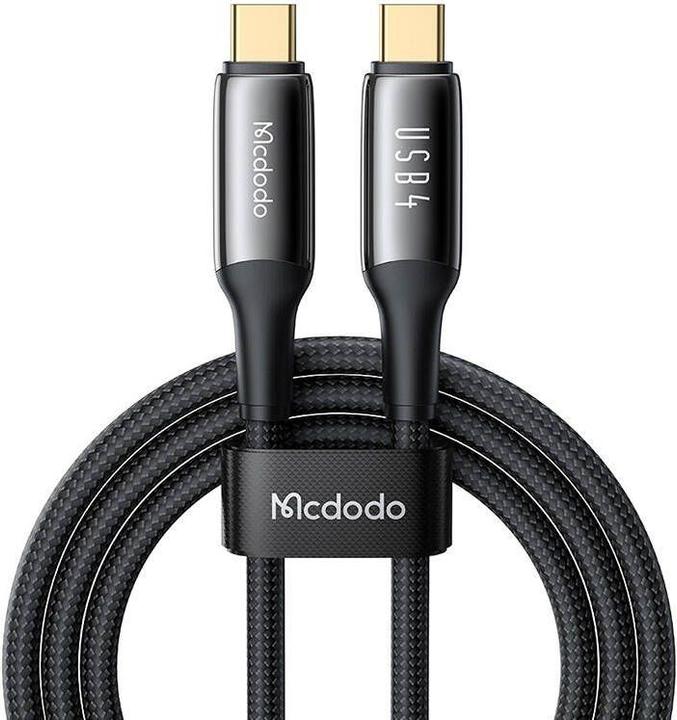 Actual product image Mcdodo CA-2990 USB-C to USB-C cable, PD 140W, 1.2m (black) (1.20 m, USB 3.2 Gen 2)
