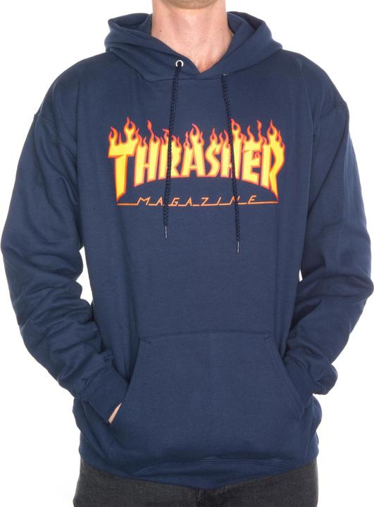 Actual product image Thrasher Flame Hood (XL)
