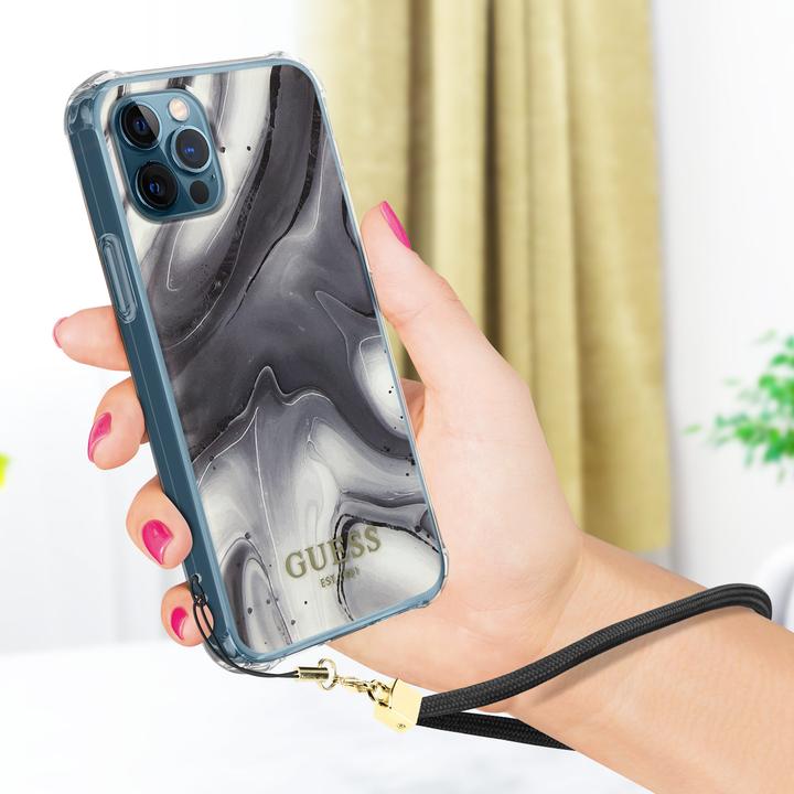 Actual product image Guess TPU Case Marble (Apple iPhone 12 Pro Max)