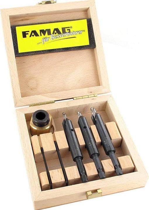 Produktbild Famag Bohrer-Senker-Satz (4 mm, 5 mm, 6 mm)