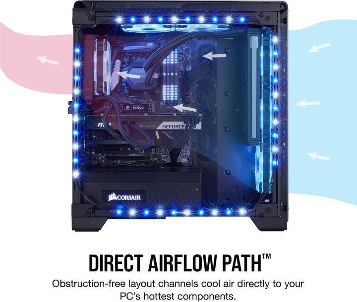 Actual product image Corsair Crystal 570X RGB Mirror (ATX)