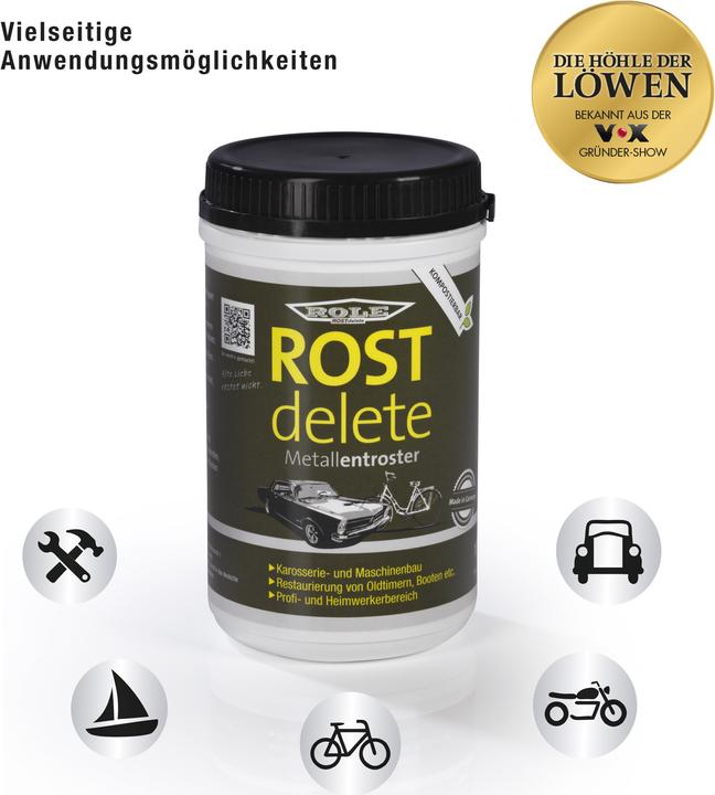 Actual product image Die Höhle der Löwen Rust delete