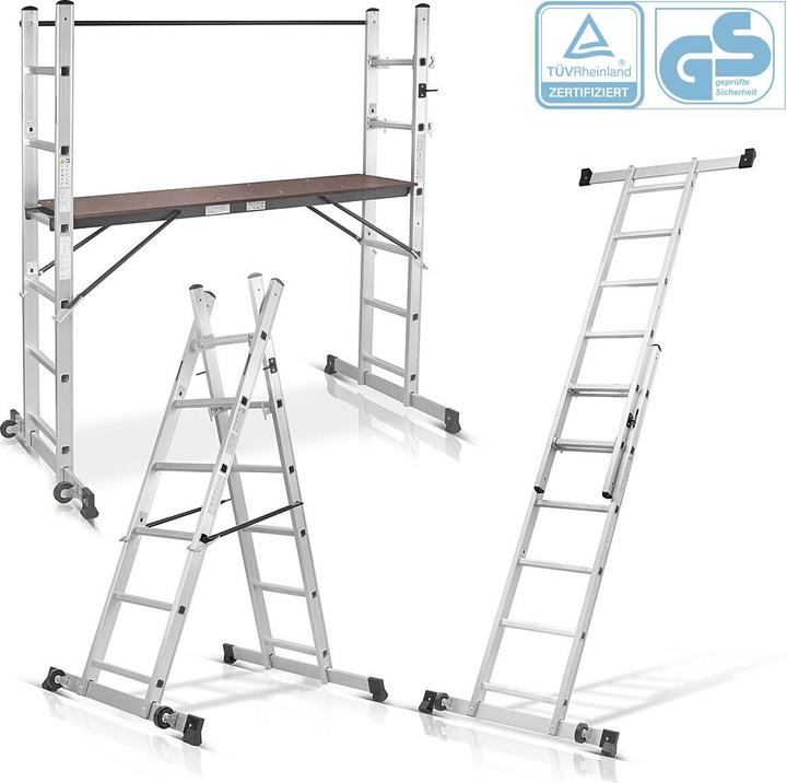 Produktbild Stahlwerk Leitergerüst LG-270 ST (Mehrzweckleiter, 147.50 cm)