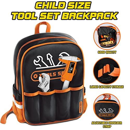 Produktbild Activity Board Kinder Werkzeug Spielzeug Set - Bohrmaschine Spielwerkzeug Werkzeugtasche Akkuschrauber
