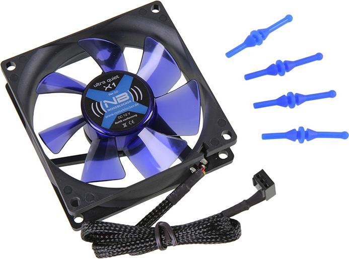 Actual product image Noiseblocker BlackSilent X1 (80 mm, 1 x)