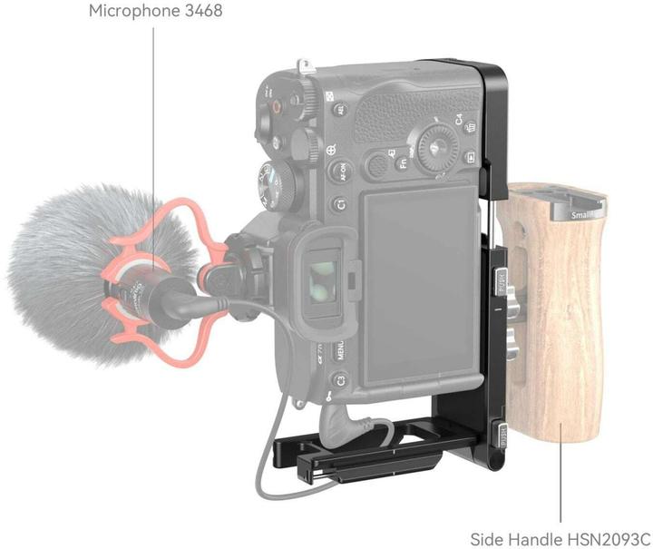 Produktbild SmallRig Foldable L Bracket for Sony Alpha 7R V / Alpha 7 IV / Alpha 7S III