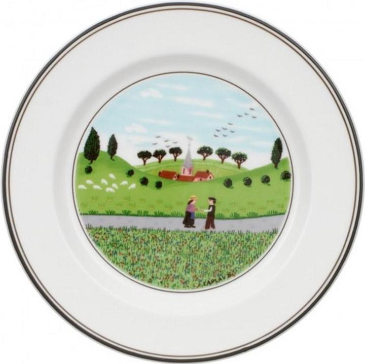 Piatto per il pane Encounter Design Naif (1 x, 17 cm)