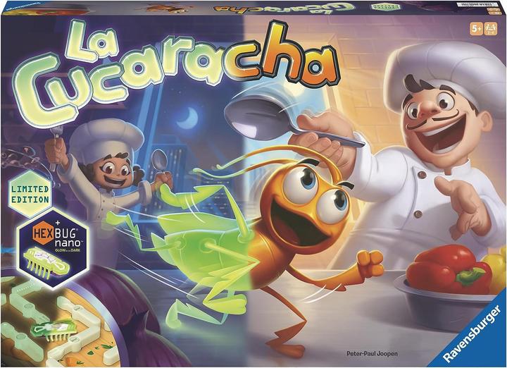 Actual product image Ravensburger La Cucaracha Glow in the dark (German, English, French, Spanish, Italian, Portuguese, Multilingual)