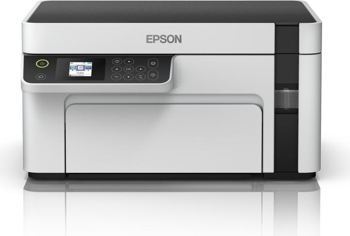 Immagine prodotto Epson Stampante compatta multifunzione EcoTank M2120 Mono, Inkjet, A4, Wi-Fi, Bianco (Inchiostro, Bianco e nero)