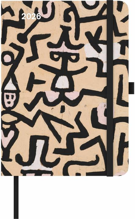 Produktbild Paul Klee 2026 - Buchkalender - Taschenkalender - Kunstkalender - 16x22 (16 x 22 cm, Deutsch, Spanisch, Französisch, Niederländisch, Italienisch, Englisch)