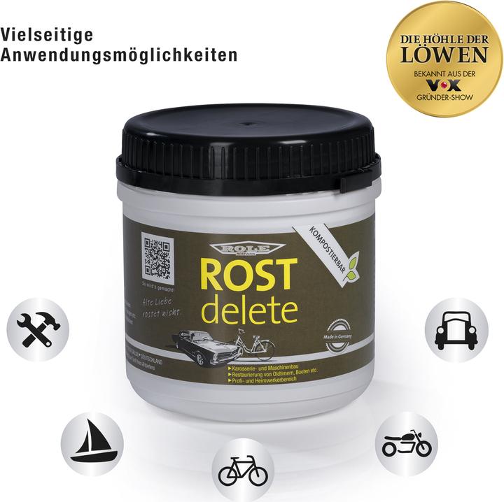 Actual product image Die Höhle der Löwen Rust Pads (500 ml)